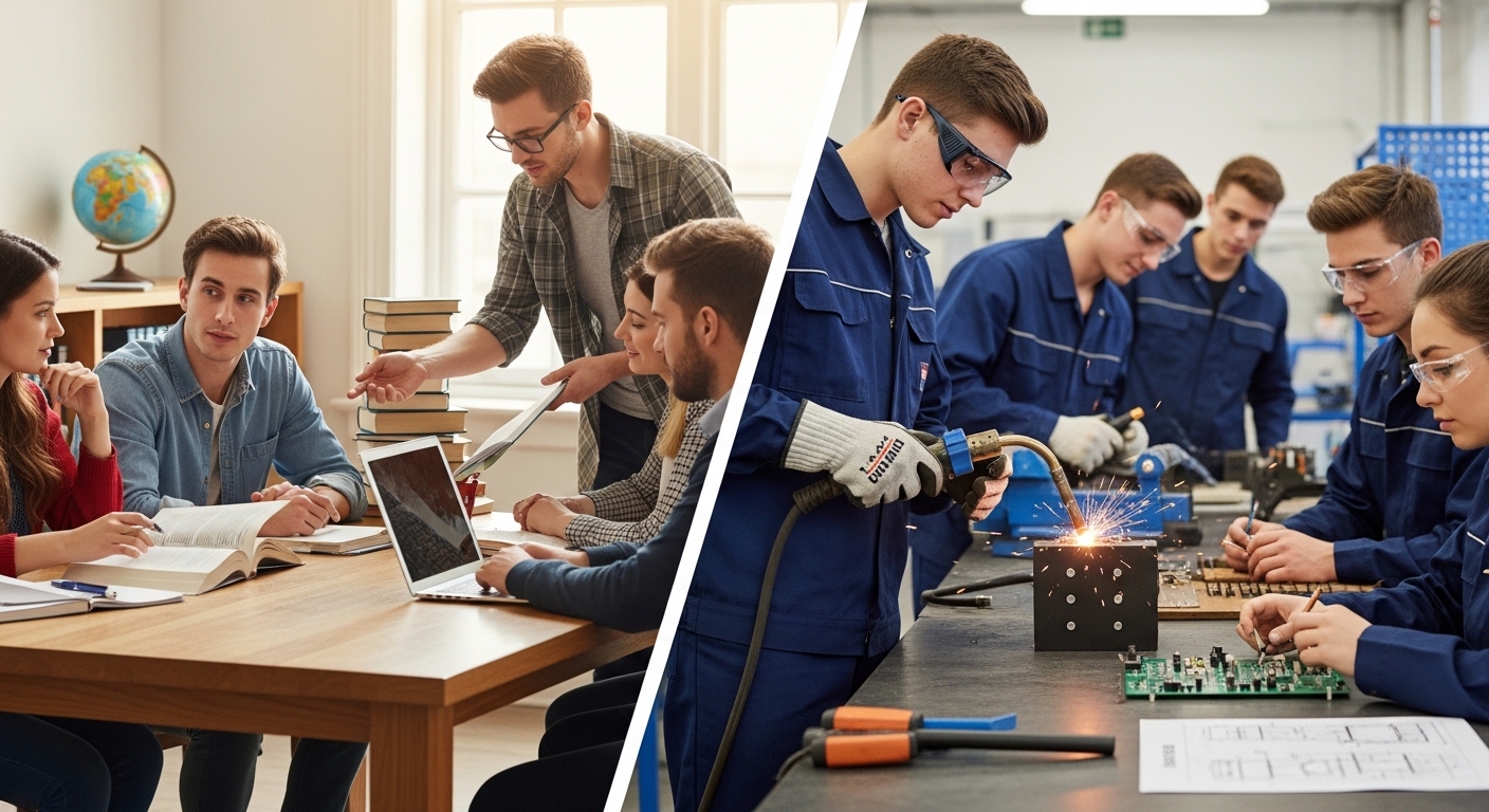 How Universities Differ from TVET Colleges in Education and Training