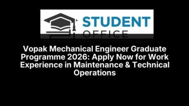 Vopak Mechanical Engineer Graduate Programme 2026: Apply Now for Work Experience in Maintenance & Technical Operations