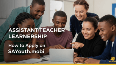 Assistant Teacher Learnership: How to Apply on SAYouth.mobi