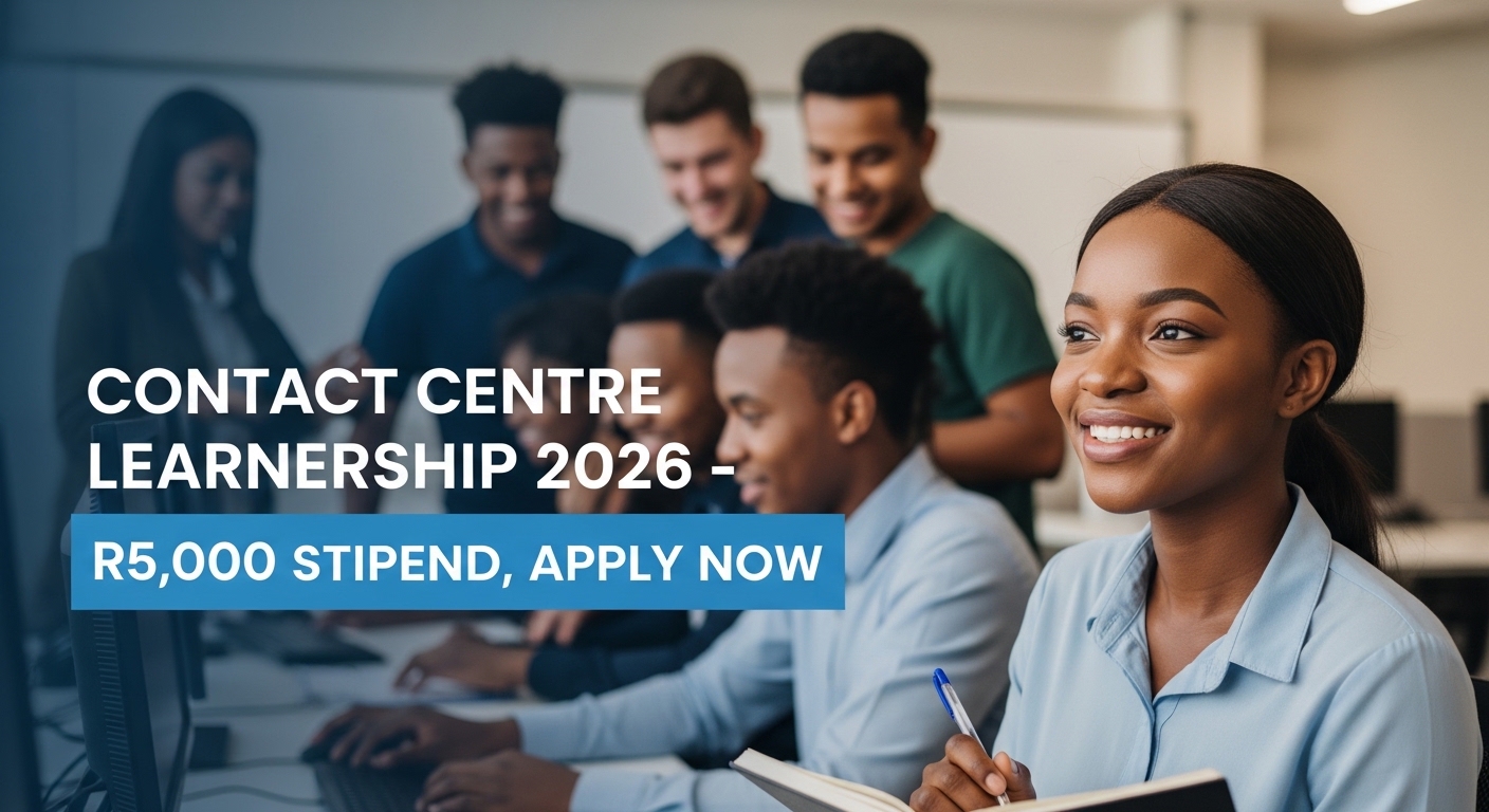 Contact Centre Learnership 2026 – R5,000 Stipend, Apply Now