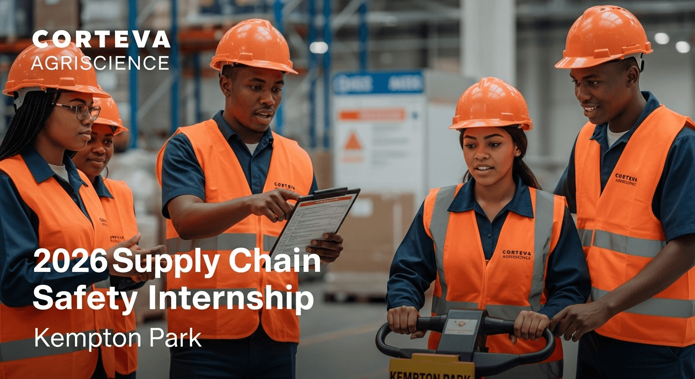 Corteva Agriscience 2026 Supply Chain Safety Internship Kempton Park
