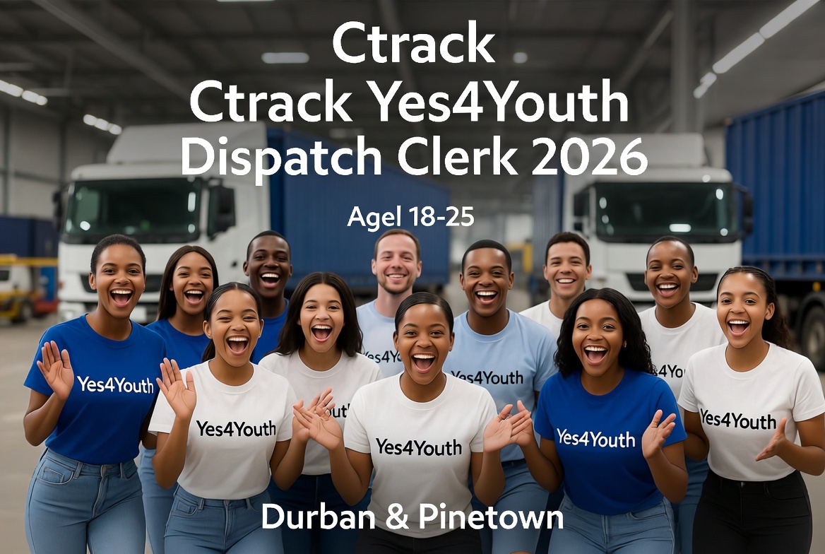 Ctrack YES4Youth Dispatch Clerk 2026 in Durban and Pinetown