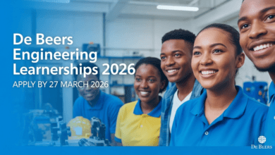 De Beers Engineering Learnerships 2026 – Apply by 27 March 2026