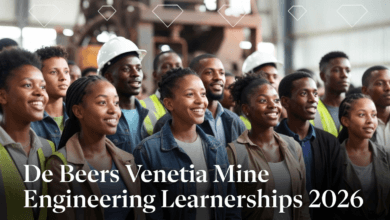 De Beers Venetia Mine Engineering Learnerships 2026