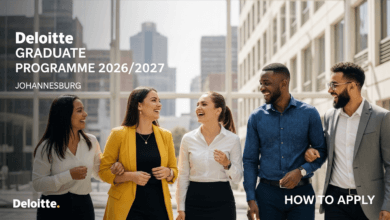 Deloitte Graduate Programme 2026/2027 – Johannesburg – How to Apply