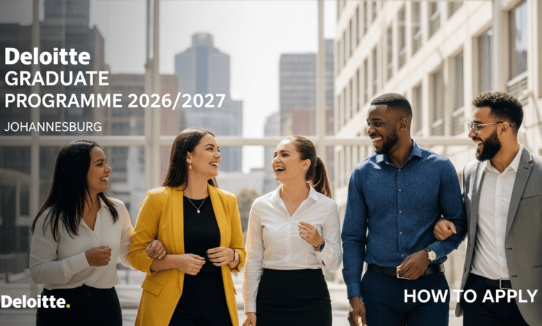 Deloitte Graduate Programme 2026/2027 – Johannesburg – How to Apply