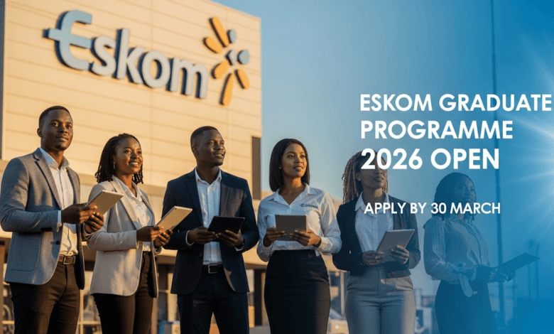 Eskom Graduate Programme 2026 Open – Apply by 30 March