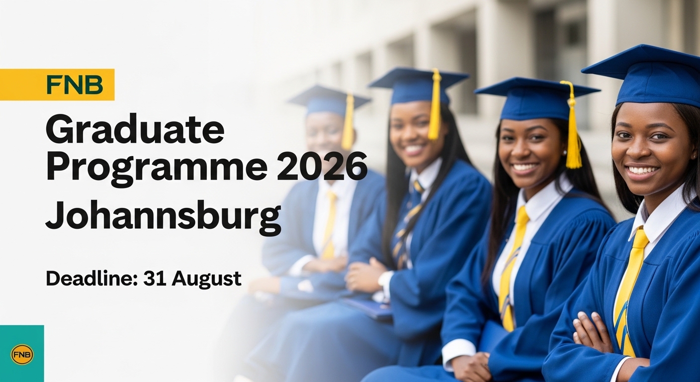 FNB Graduate Programme 2026 Johannesburg – Deadline 31 August