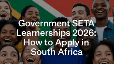 Government SETA Learnerships 2026: How to Apply in South Africa