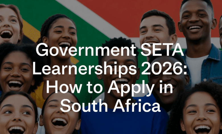 Government SETA Learnerships 2026: How to Apply in South Africa
