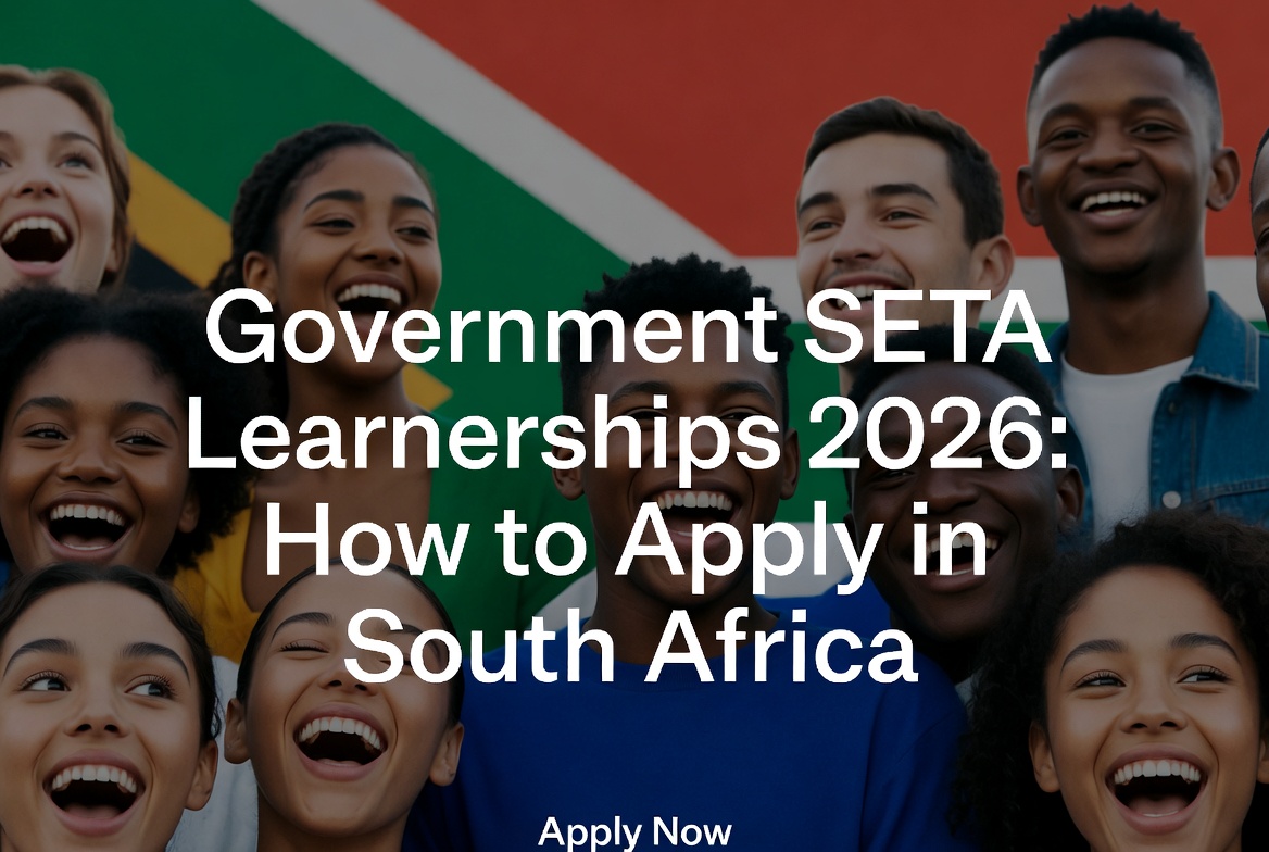 Government SETA Learnerships 2026: How to Apply in South Africa
