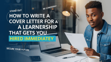 How to Write a Cover Letter for a Learnership That Gets You Hired Immediately