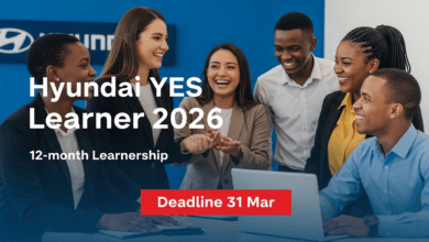 Hyundai YES Learner 2026 – 12‑month Learnership, Deadline 31 Mar