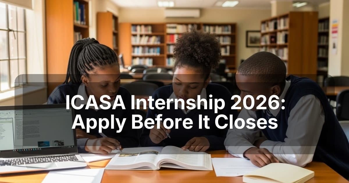 ICASA Internship 2026: Apply Before It Closes