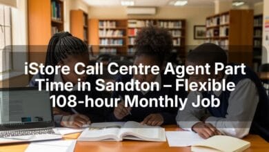 iStore Call Centre Agent Part Time in Sandton – Flexible 108‑hour Monthly Job