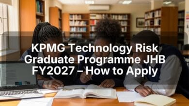 KPMG Technology Risk Graduate Programme JHB FY2027 – How to Apply