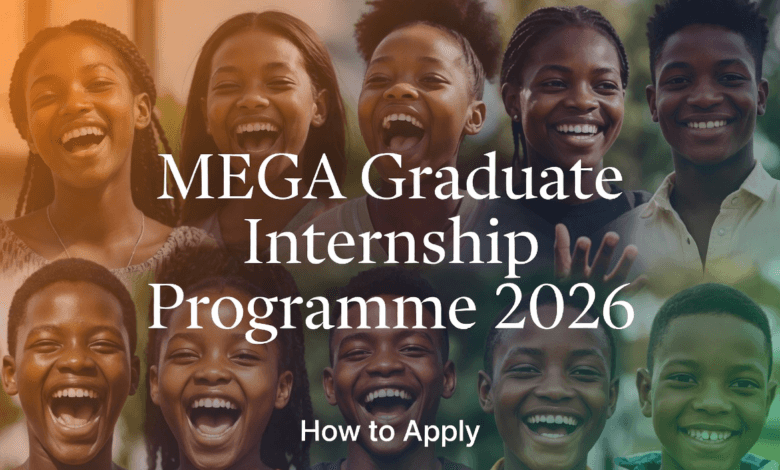 MEGA Graduate Internship Programme 2026 How to Apply