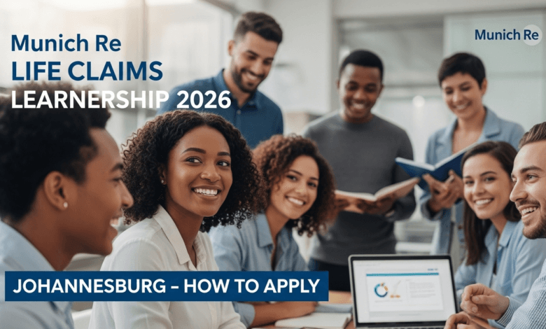 Munich Re Life Claims Learnership 2026 – Johannesburg – How to Apply