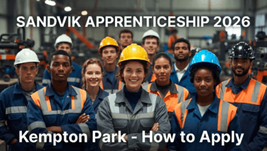 Sandvik Apprenticeship 2026 Kempton Park How to Apply
