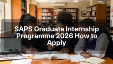 SAPS Graduate Internship Programme 2026 How to Apply