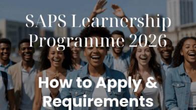 SAPS Learnership Programme 2026: How to Apply and Requirements