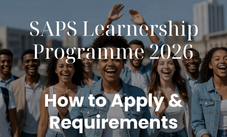 SAPS Learnership Programme 2026: How to Apply and Requirements