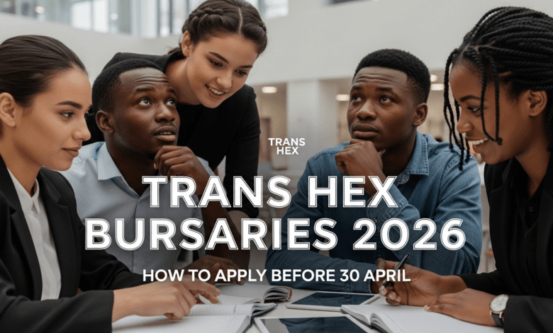 Trans Hex Bursaries 2026: How to Apply Before 30 April