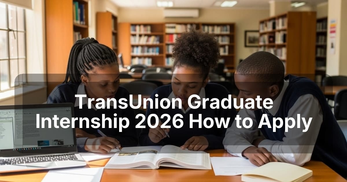 TransUnion Graduate Internship 2026 How to Apply