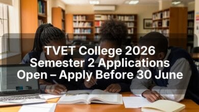 TVET College 2026 Semester 2 Applications Open – Apply Before 30 June
