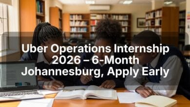 Uber Operations Internship 2026 – 6‑Month Johannesburg, Apply Early