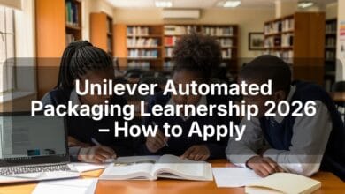 Unilever Automated Packaging Learnership 2026 – How to Apply