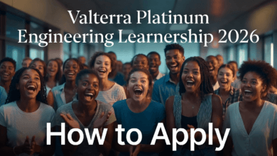 Valterra Platinum Engineering Learnership 2026 How to Apply