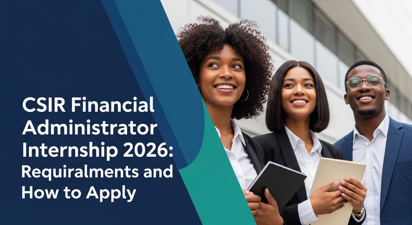 CSIR Financial Administrator Internship 2026: Requirements and How to Apply