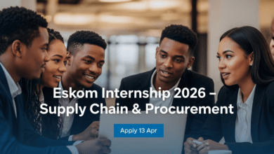 Eskom Internship 2026 – Supply Chain & Procurement, Apply 13 Apr