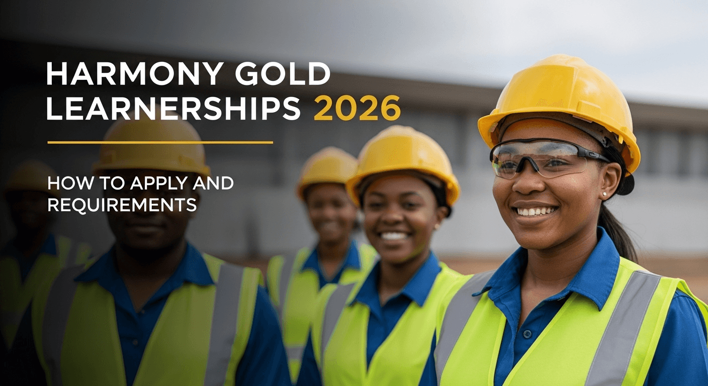 Harmony Gold Learnerships 2026: How to Apply and Requirements