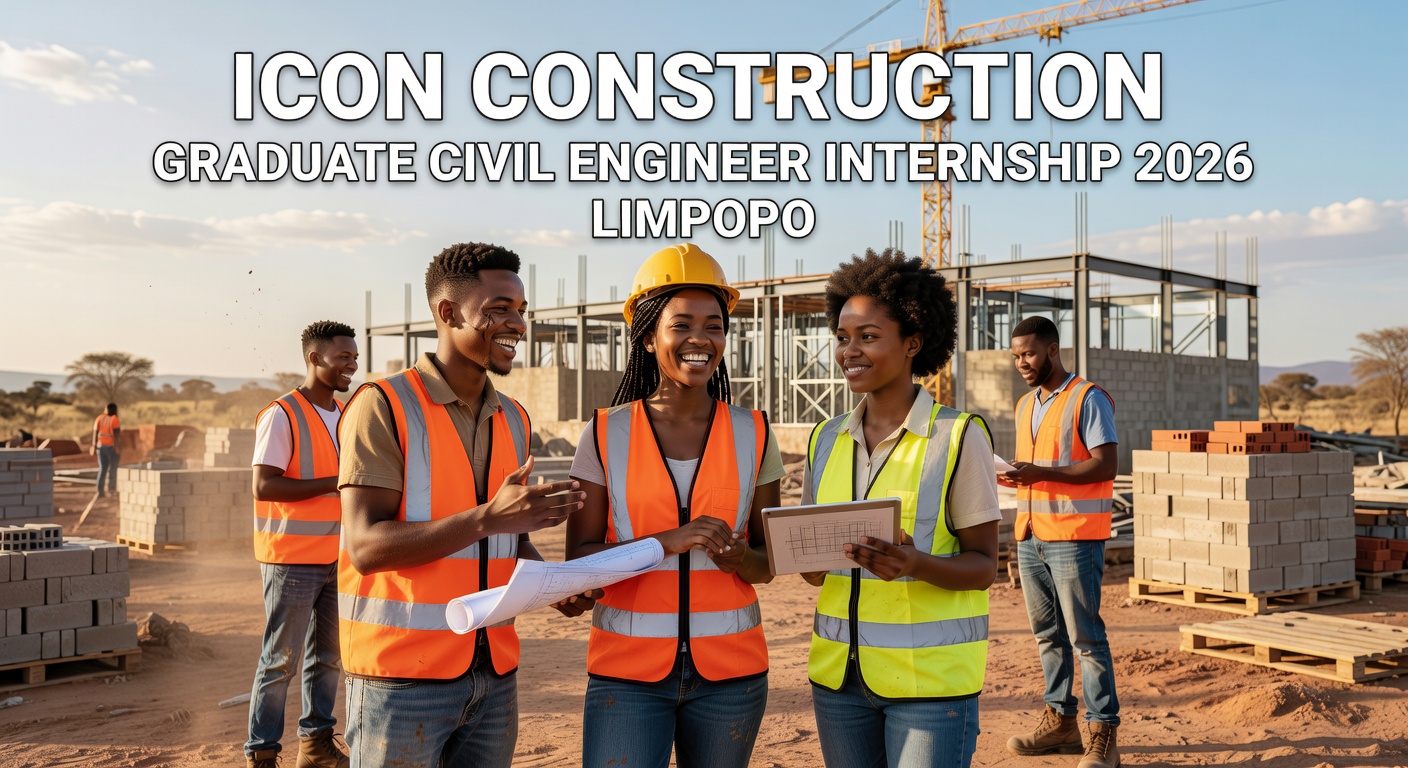Icon Construction Graduate Civil Engineer Internship 2026, Limpopo