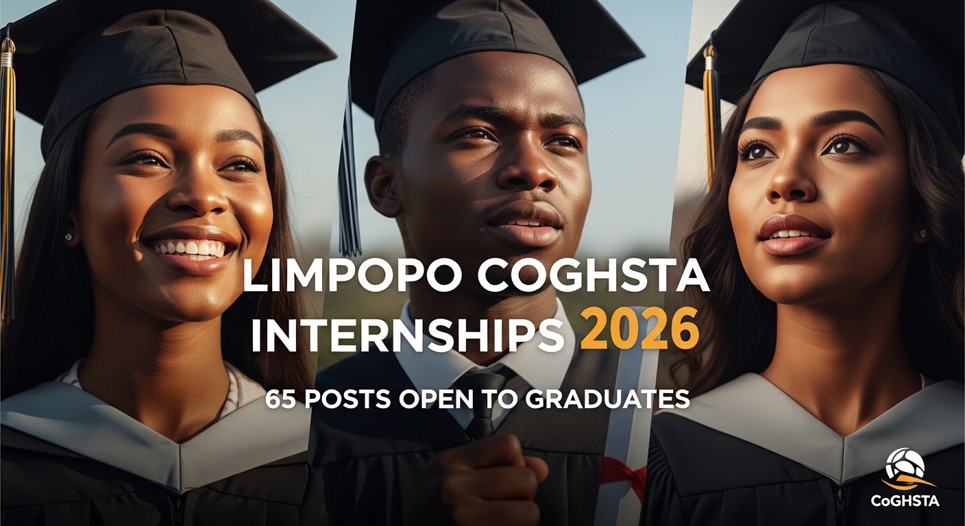 Limpopo CoGHSTA Internships 2026: 65 Posts Open to Graduates