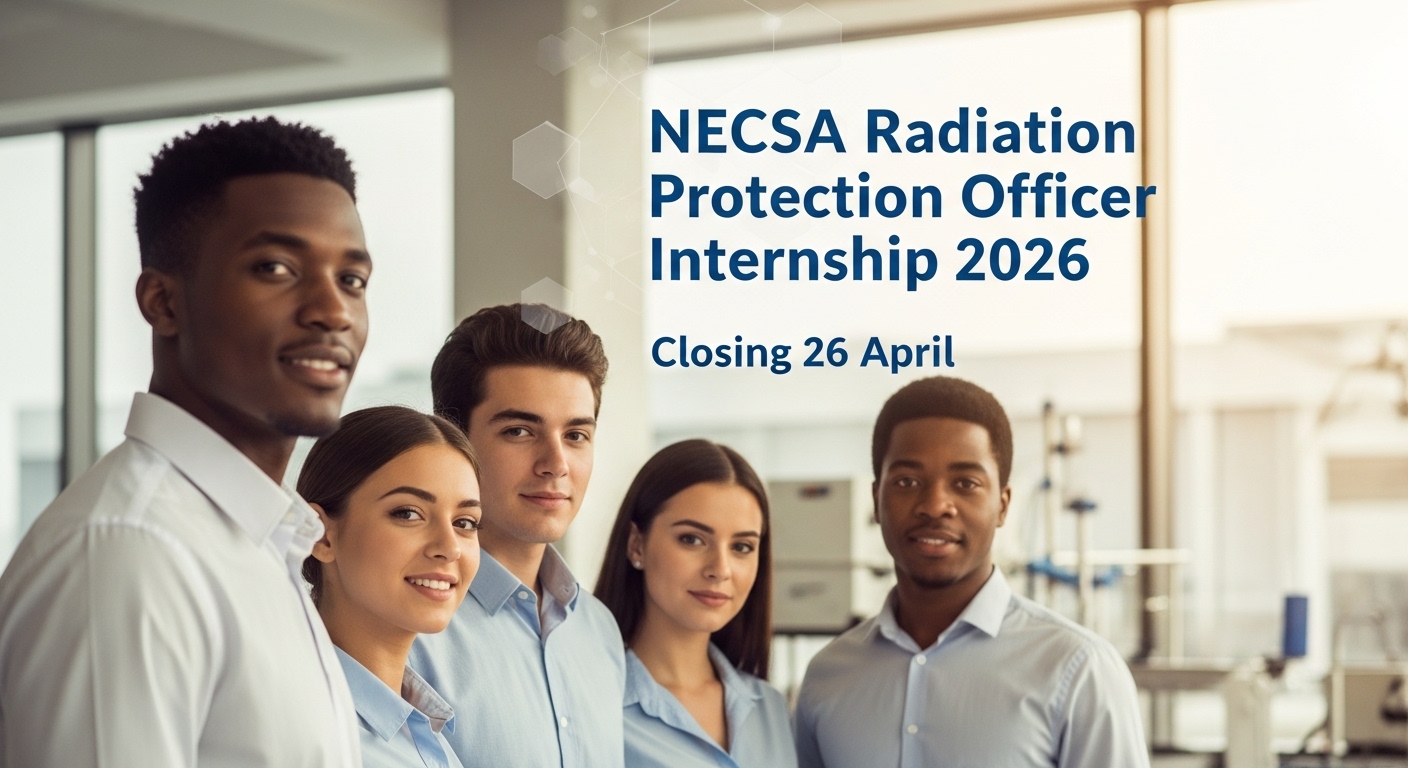 NECSA Radiation Protection Officer Internship 2026 – Closing 26 April
