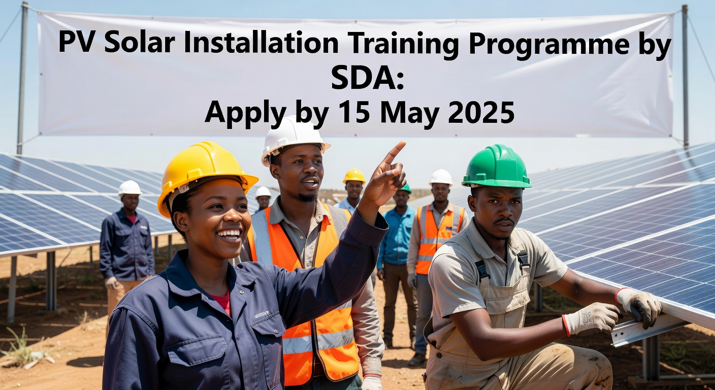 PV Solar Installation Training Programme by SDA: Apply by 15 May 2025