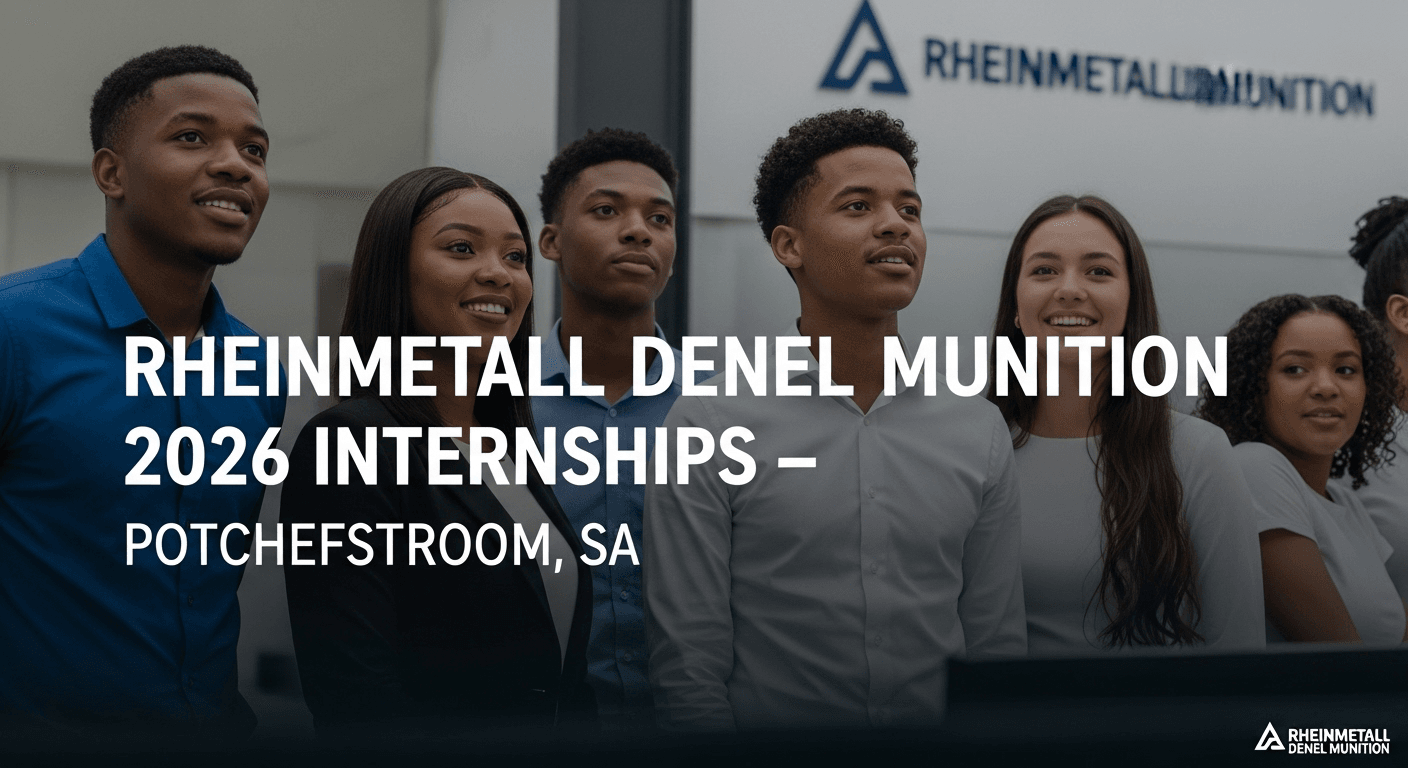 Rheinmetall Denel Munition 2026 Internships – Potchefstroom, SA