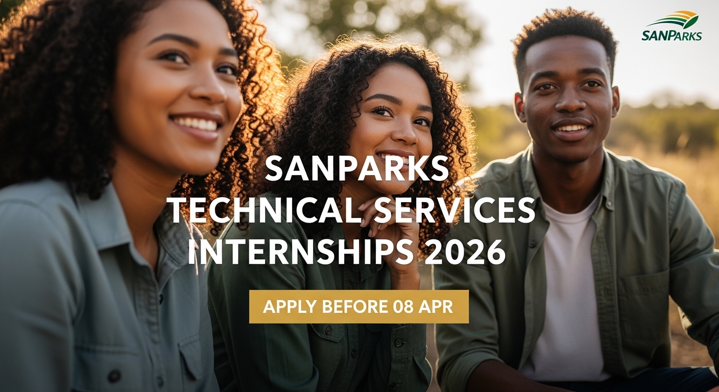 SANParks Technical Services Internships 2026 – Apply Before 08 Apr