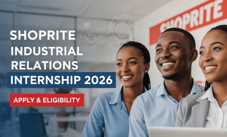 Shoprite Industrial Relations Internship 2026 – Apply & Eligibility