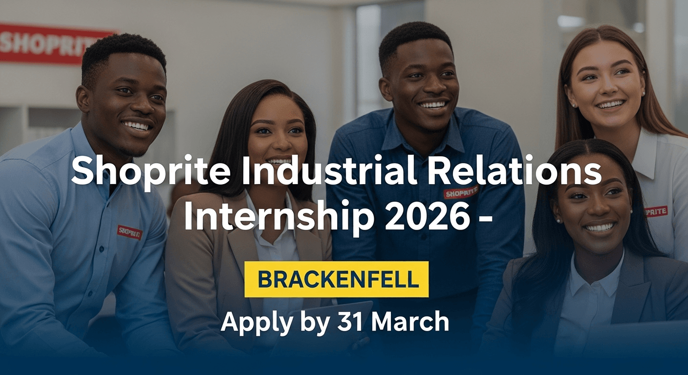 Shoprite Industrial Relations Internship 2026 – Brackenfell – Apply by 31 March