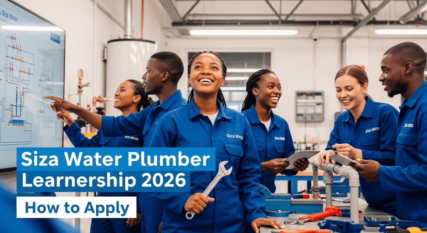 Siza Water Plumber Learnership 2026: How to Apply