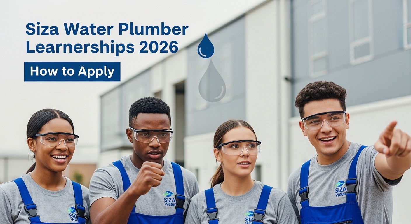 Siza Water Plumber Learnerships 2026: How to Apply