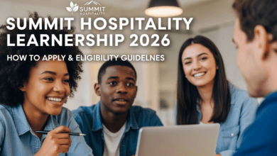 Summit Hospitality Learnership 2026: How to Apply & Eligibility Guidelines