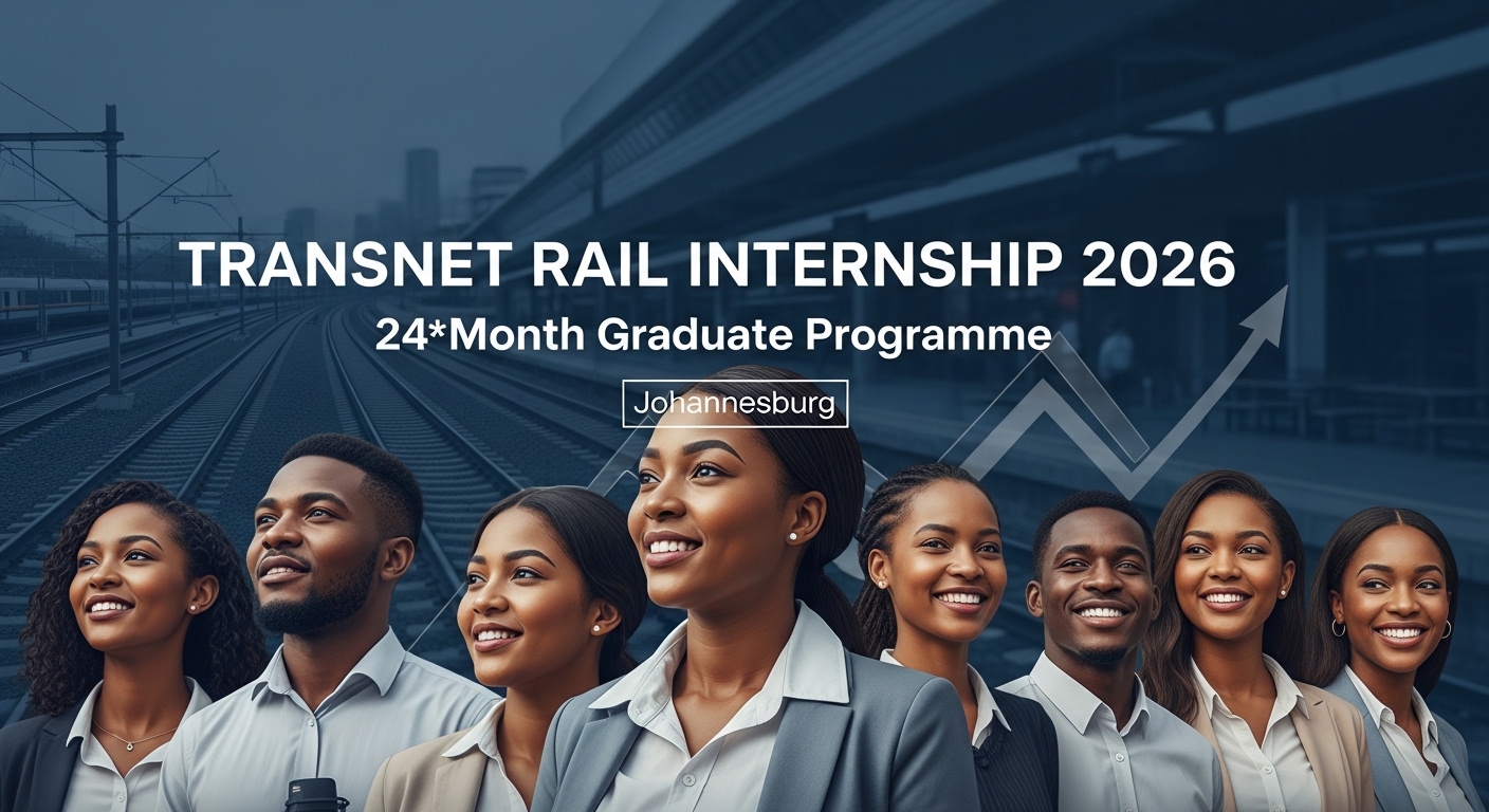 Transnet Rail Internship 2026 – 24‑Month Graduate Programme in Johannesburg