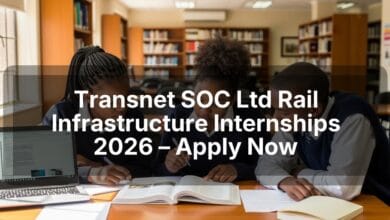 Transnet SOC Ltd Rail Infrastructure Internships 2026 – Apply Now