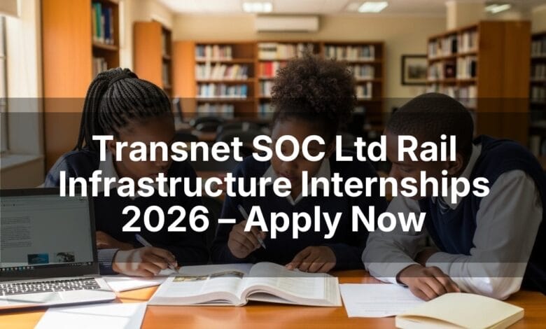 Transnet SOC Ltd Rail Infrastructure Internships 2026 – Apply Now