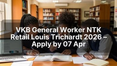 VKB General Worker NTK Retail Louis Trichardt 2026 – Apply by 07 Apr